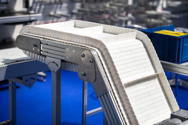 Industrial Conveyor Belt Roller Track System